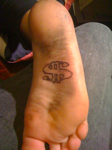 tato di telapak kaki © 2016 brilio.net