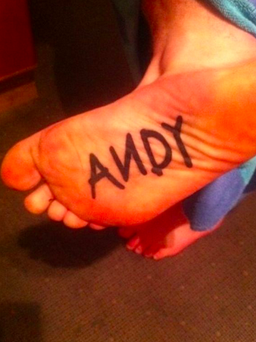 tato di telapak kaki © 2016 brilio.net