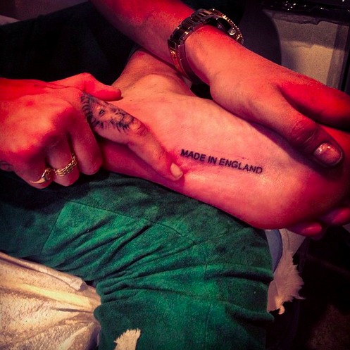 tato di telapak kaki © 2016 brilio.net