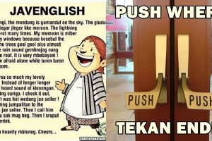 15 Terjemahan Inggris-Jawa bikin ngakak sampai lupa rasanya patah hati