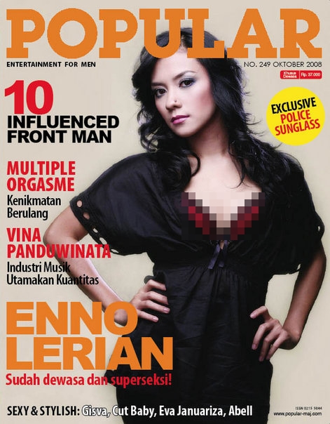 10 Artis Indonesia jadi cover majalah  dewasa  ada mantan 
