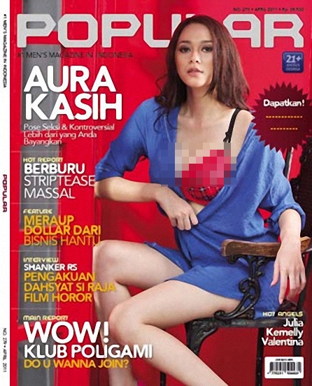 artis cover majalah pria  © 2016 brilio.net