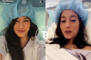 Pevita operasi tumor payudara, penampilan tetep kece! 