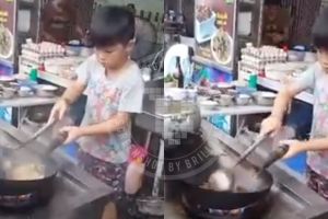 Kecil-kecil cabe rawit, sudah berjuang membanting tulang salut! 