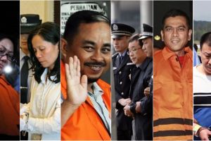 Ini beda mimik muka koruptor Indonesia & luar negeri saat difoto, duh!