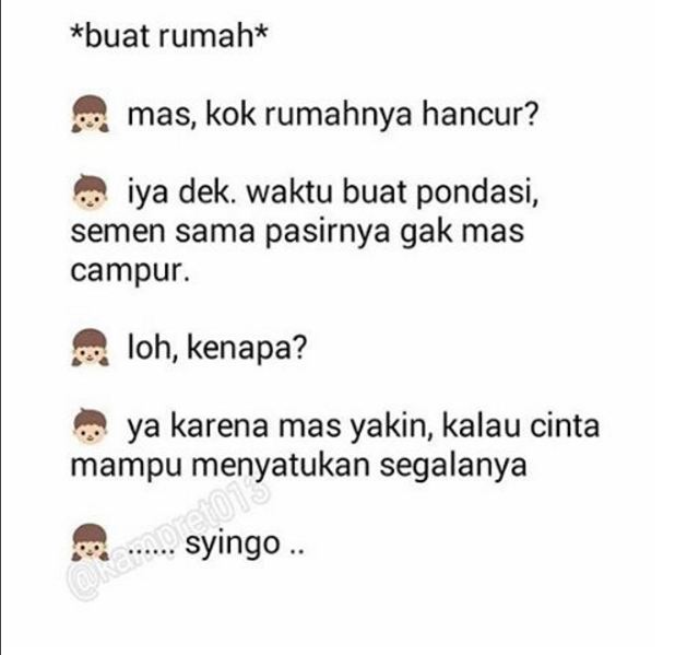 meme gombal lucu 1-18 © 2016 brilio.net