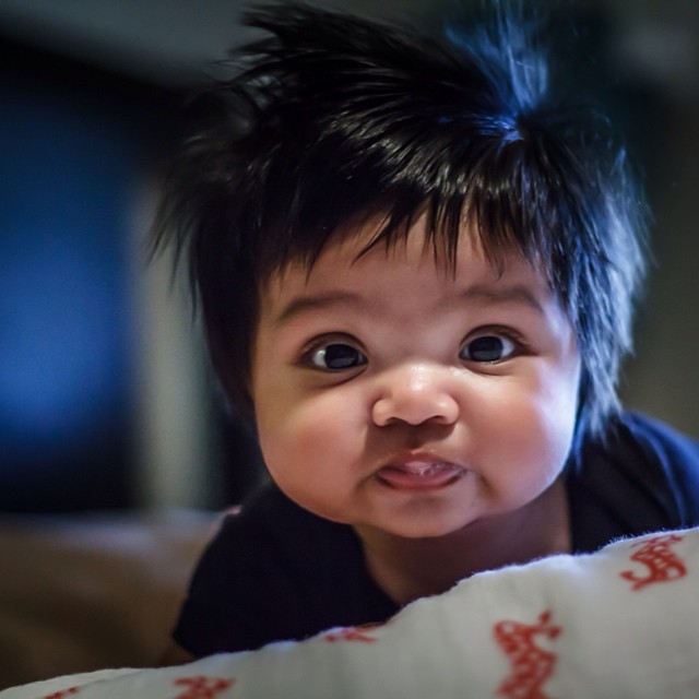 bayi punya rambut lebat © 2016 brilio.net bayi punya rambut lebat © 2016 brilio.net