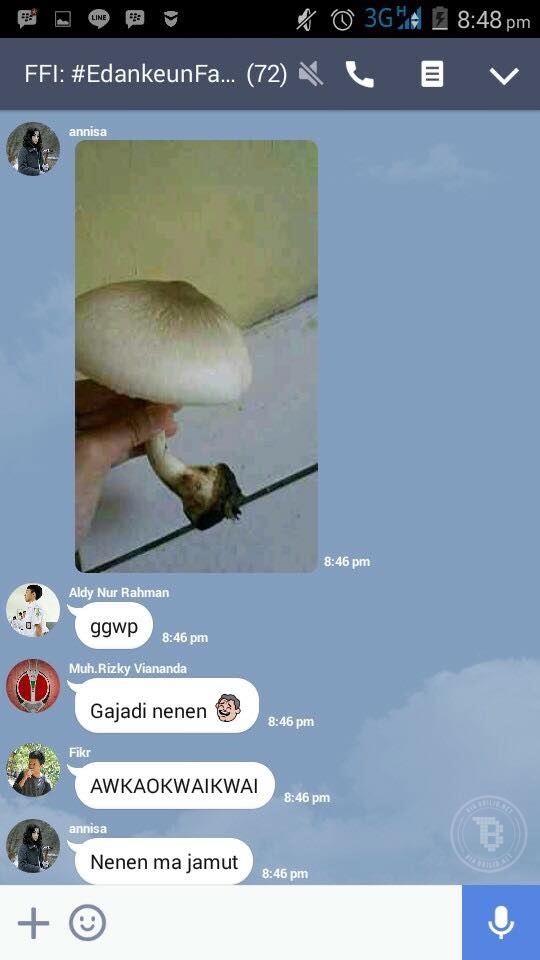 nenen berjamur © 2016 brilio.net