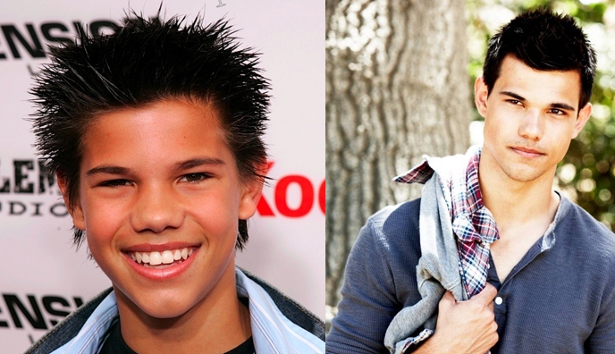 Evolusi Taylor Lautner dari kurus kerempeng jadi serigala ganteng