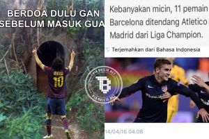 15 Meme tersingkirnya Barca dari Liga Champions, Cules jangan buka ya?