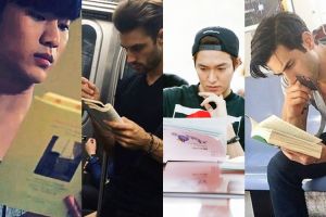 15 Foto karisma cowok lagi baca ini bikin kamu mau 'didongengin', deh