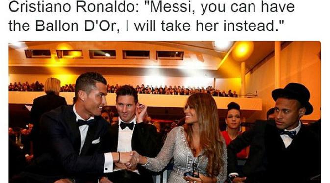 meme cr vs messi  © 2016 brilio.net