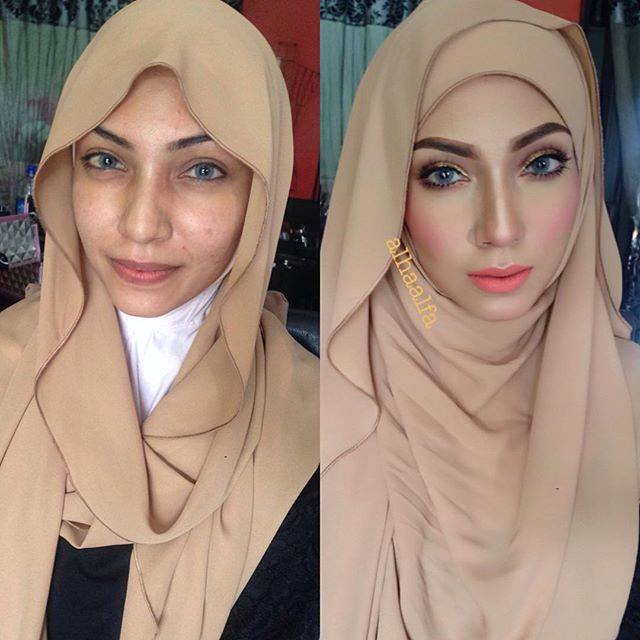 20 Makeup hijab © 2016 brilio.net