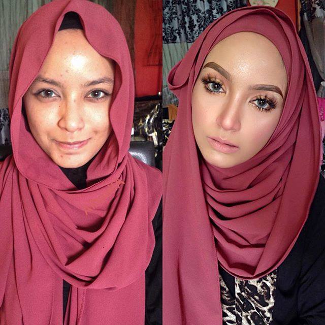 20 Makeup hijab © 2016 brilio.net