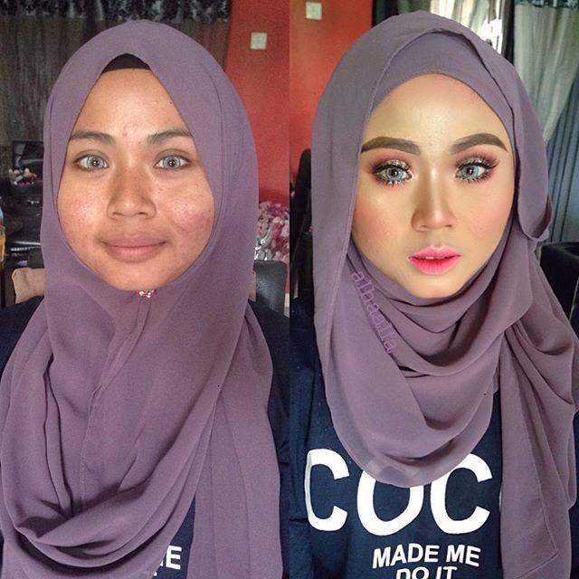 20 Makeup hijab © 2016 brilio.net