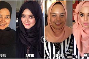 20 Foto keajaiban makeup cewek ini buktikan cantik butuh modal
