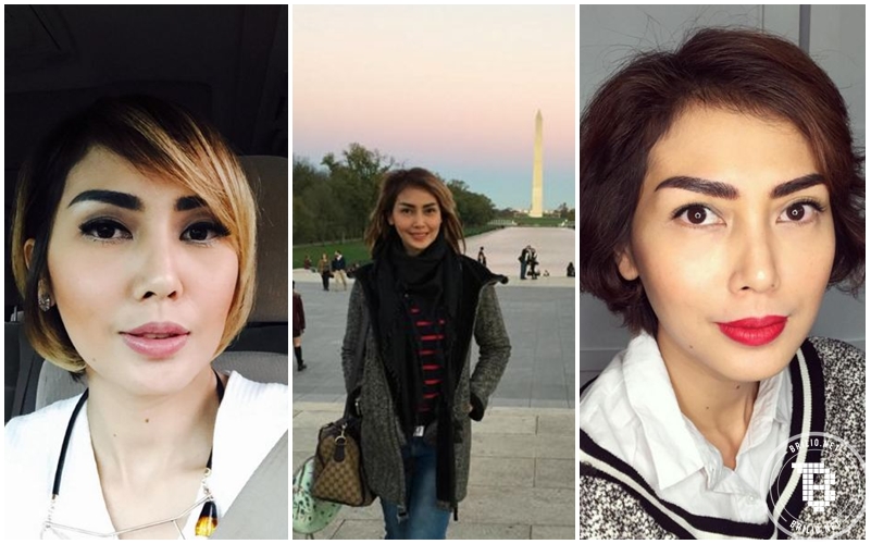 Artis rambut pendek © 2016 brilio.net