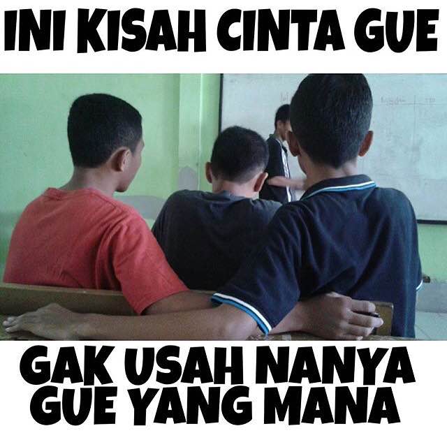 20 meme ini kisah cinta gue © 2016 brilio.net 20 meme ini kisah cinta gue © 2016 brilio.net
