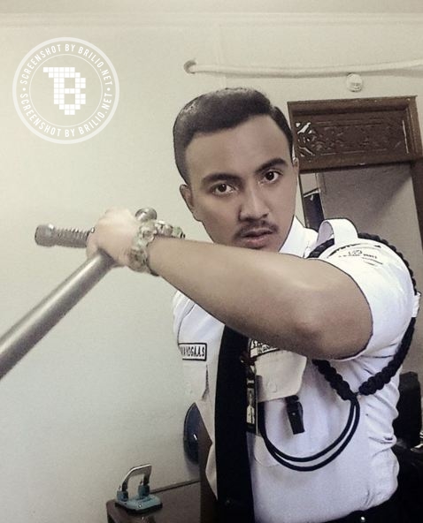 satpam ganteng © 2016 brilio.net