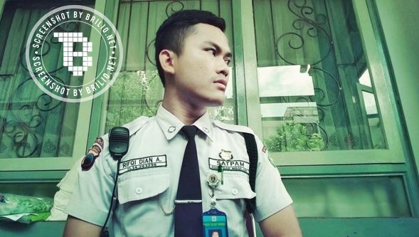 satpam ganteng © 2016 brilio.net