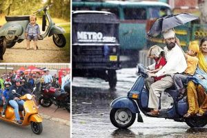 15 Potret tunjukkan Vespa memang kendaraan favorit sampai sekarang