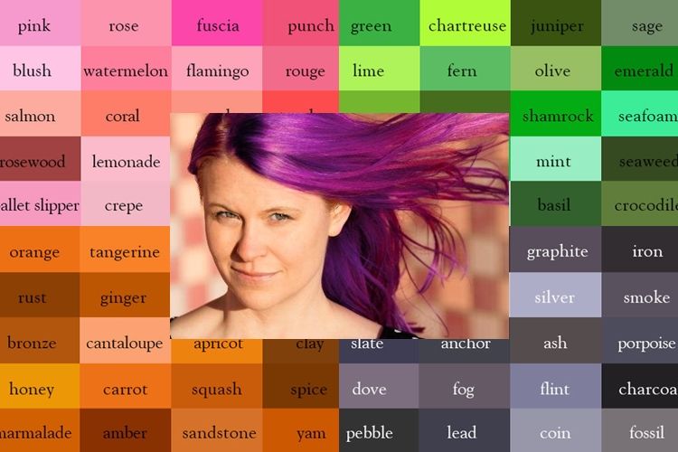 Kumpulan gambar untuk Belajar mewarnai Nama  Nama  Warna  