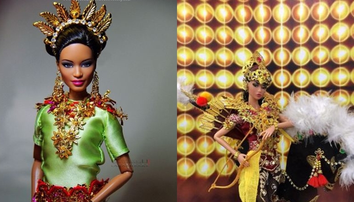 13 Barbie cantik berbusana tradisional Indonesia, kamu pangling nggak?