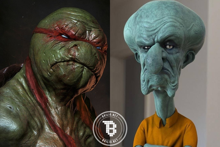 Begini 17 penampakan tokoh kartun kalau sudah tua, kamu pangling?