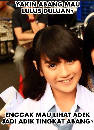 meme jangan lulus dulu  © 2016 brilio.net meme jangan lulus dulu  © 2016 brilio.net