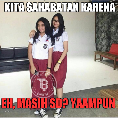 meme sahabatan 1-10 © 2016 brilio.net
