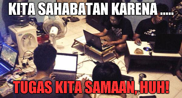 meme sahabatan 1-10 © 2016 brilio.net