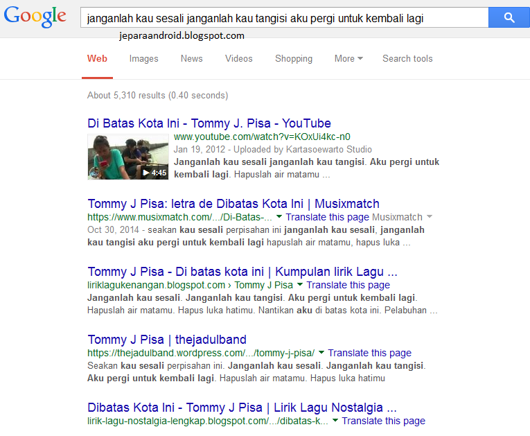 pencarian lagu  © 2016 brilio.net