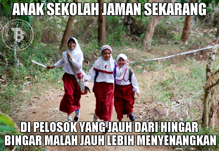 anak sekolah jaman sekarang 1-12 © 2016 brilio.net