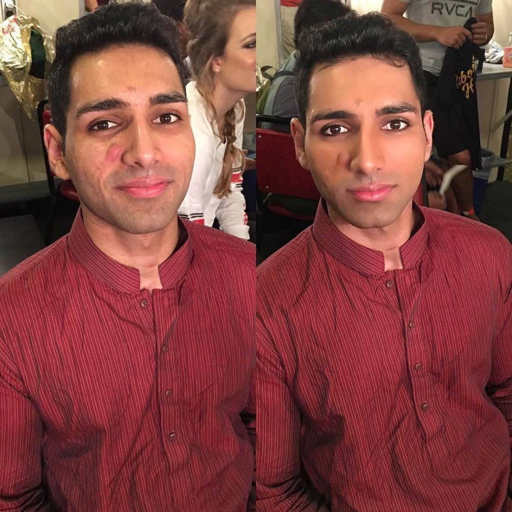 before after makeup cowok © 2016 brilio.net before after makeup cowok © 2016 brilio.net