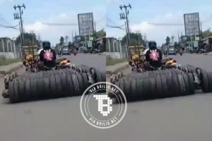 Vespa ini punya roda terbanyak, kamu pasti bingung menghitungnya!