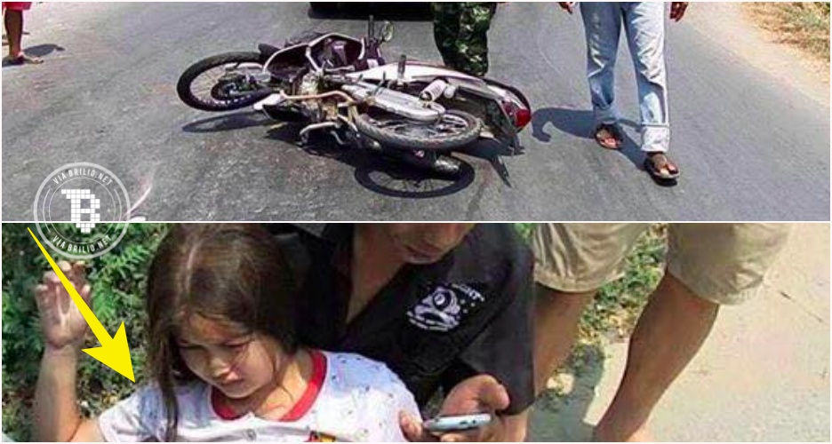 Pria ini menolong korban kecelakaan tapi malah dihujat