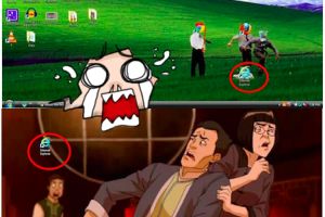 Tak cuma kreatif, 14 wallpaper komputer ini nyindir Internet Explorer