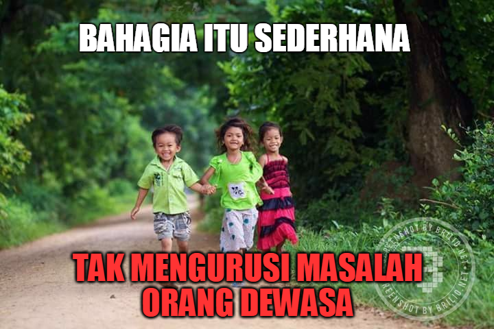 meme bahagia itu sederhana 1-20 © 2016 brilio.net