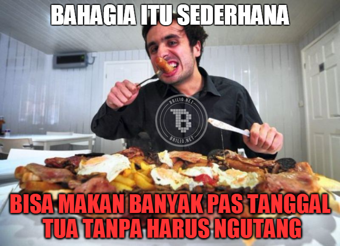 meme bahagia itu sederhana 1-20 © 2016 brilio.net