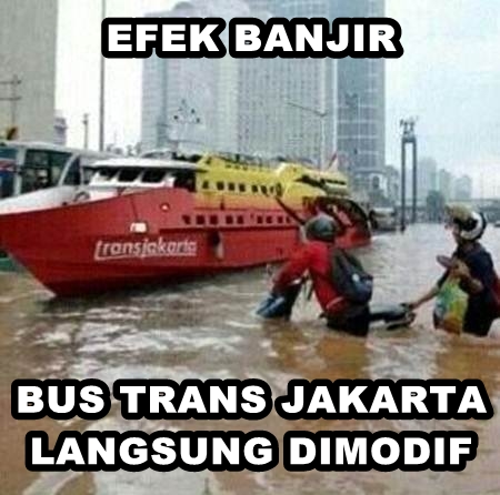 meme banjir © 2016 brilio.net