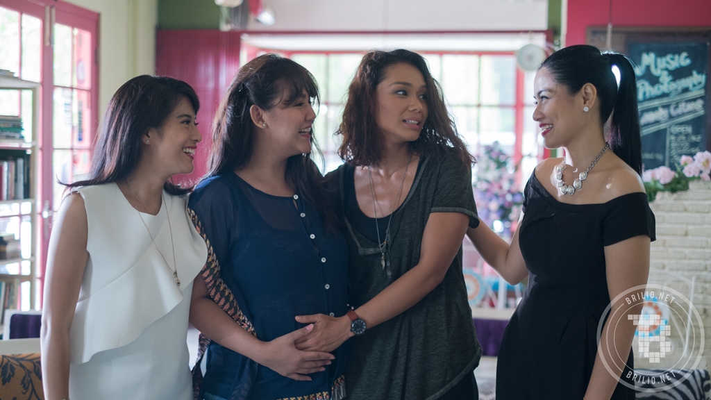 Yuk intip Geng Cinta lagi dandan sebelum Gala Premiere AADC 2