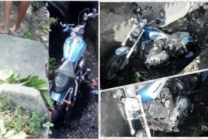 Pengendara moge tewas seketika, ngebut hilang kendali lalu masuk got