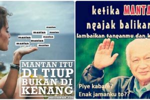 15 Meme soal mantan ini bikin geli sampai baper, yakin mau balikan?