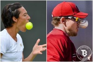 15 Ekspresi atlet saat wajahnya terkena bola, kasihan tapi bikin geli!