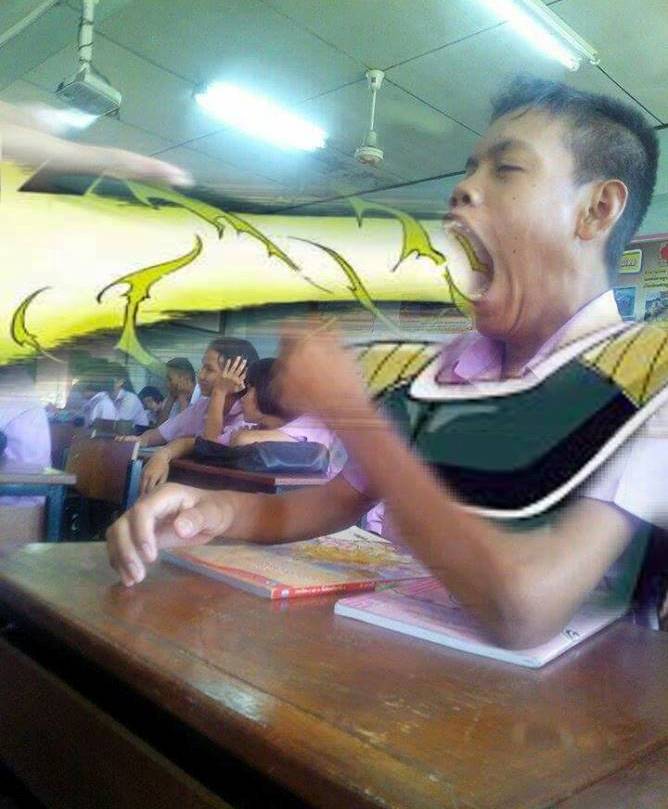 foto cowo menguap diedit ngakak © 2016 brilio.net foto cowo menguap diedit ngakak © 2016 brilio.net