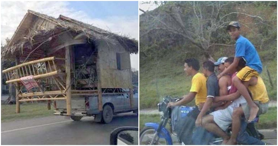20 Aksi konyol & gila pengguna jalan ini bikin geleng-geleng kepala