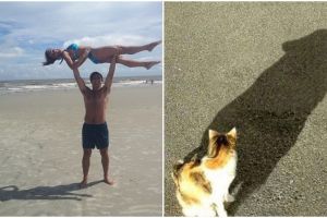 20 Foto bayangan unik ini tercipta secara kebetulan, kamu lihat?