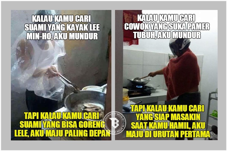 10 Meme lucu cowok jago memasak ini bikin cewek tersindir,  kena deh!
