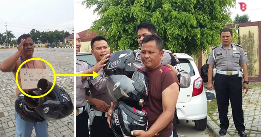 Maling ini nekat satroni kantor polisi, alasannya bikin geleng-geleng!