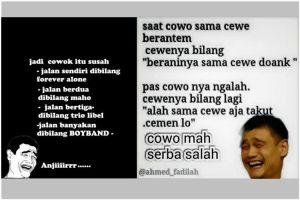 20 Meme ini ungkap susahnya jadi cowok, cewek wajib baca!